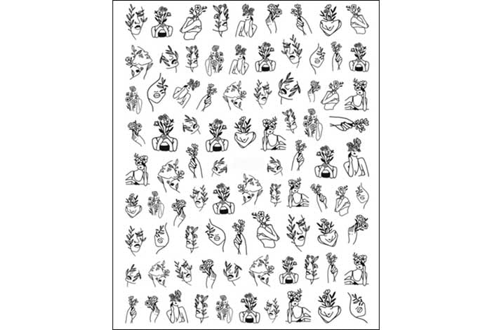 5 - Abstract Stickers