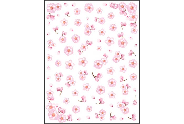 12 - Cherry Blossom Stickers