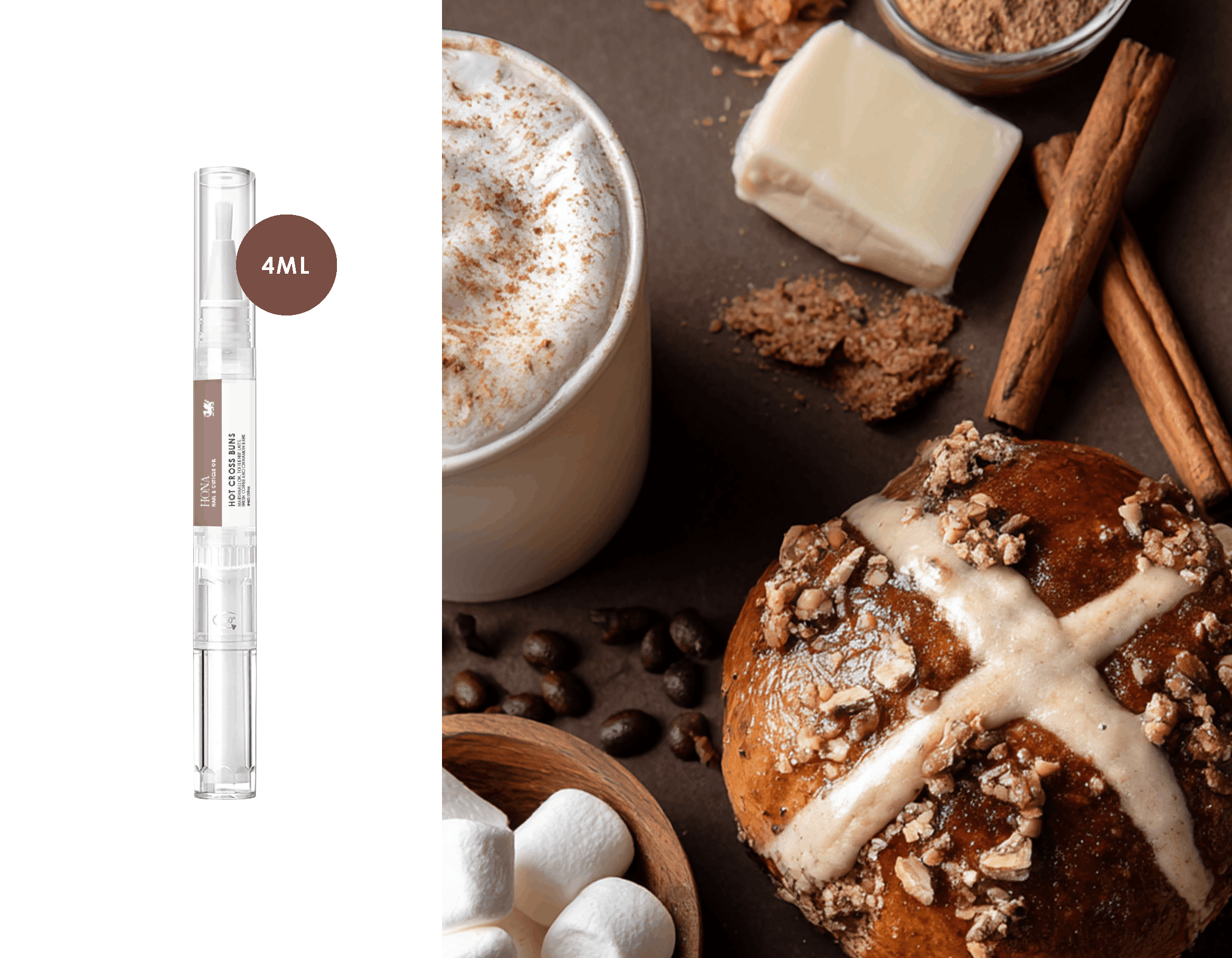 Nail & Cuticle Oil Pen - Hot Cross Buns