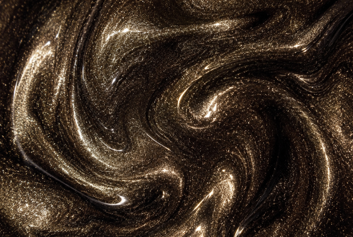 HEMA Free Glitter Bronze Detail Paint Gel