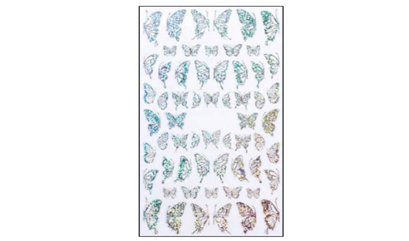 33/34 - Holographic Butterfly Stickers